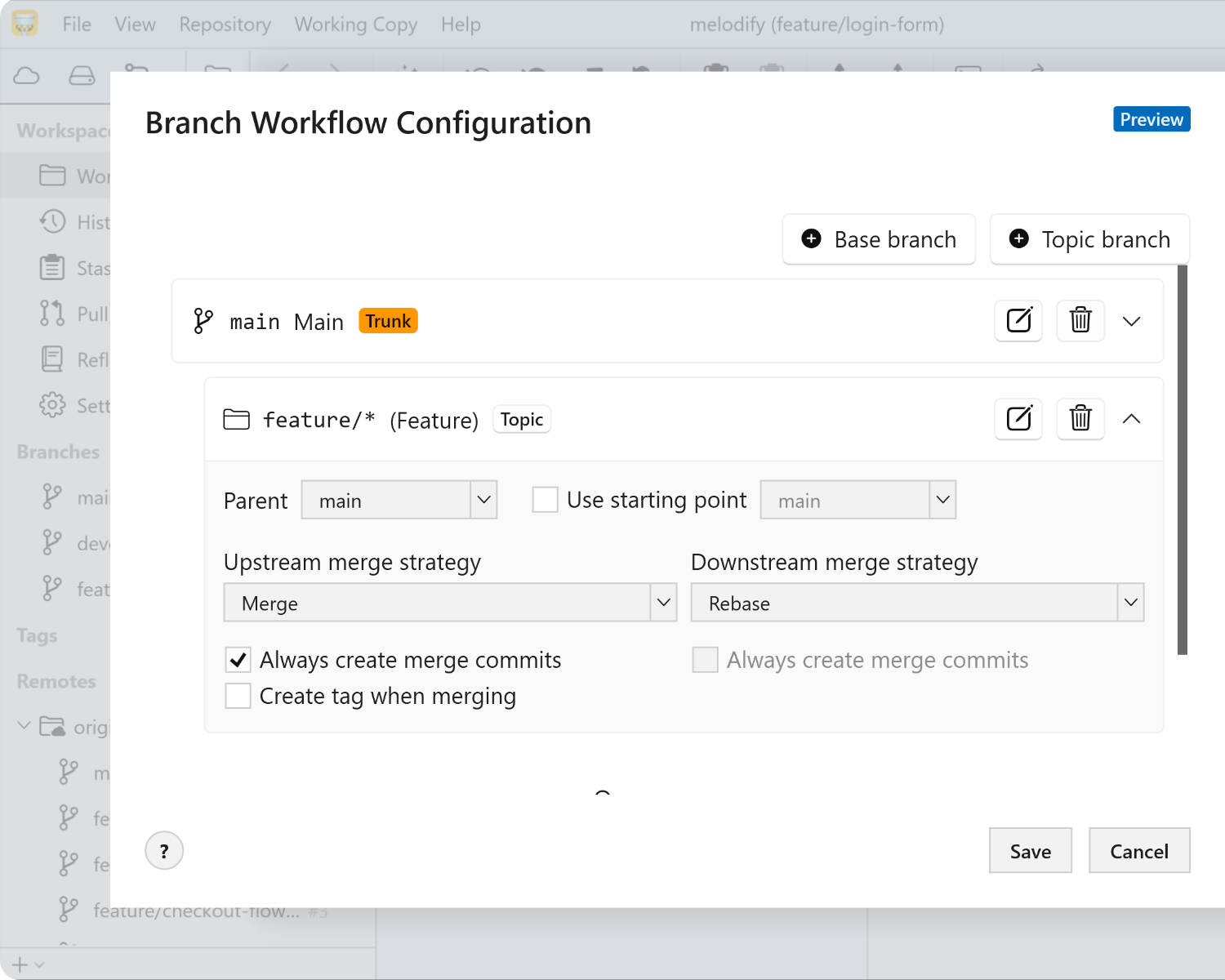 GitHub Flow in Tower Workflows