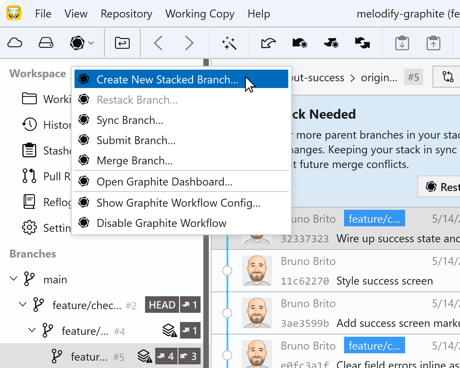 Tower for Windows — Graphite support