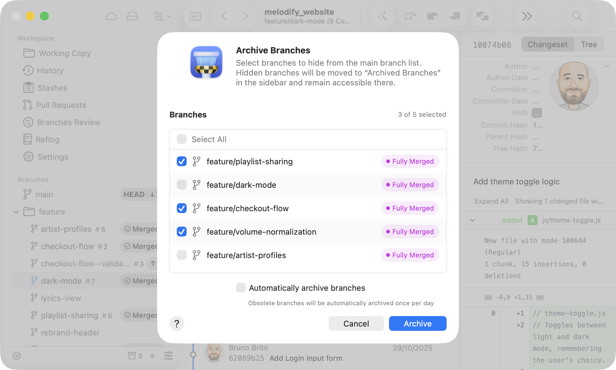 Verify, Then Delete or Archive