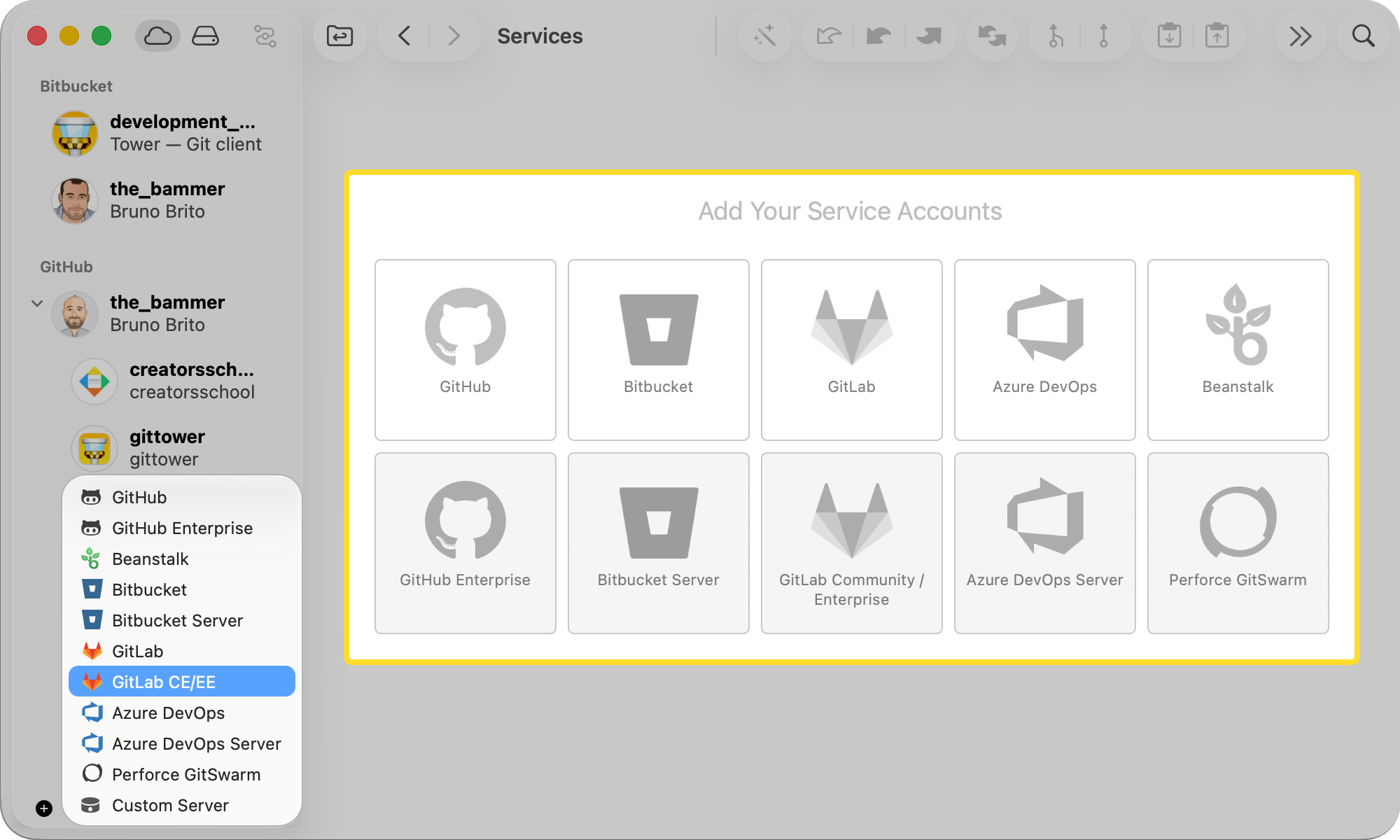 Self-Hosted Services