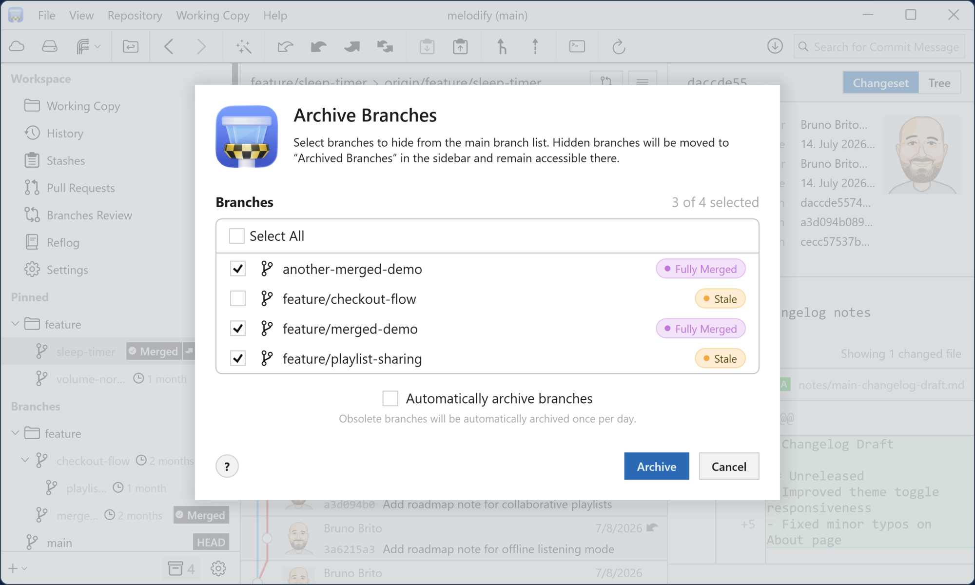 Verify, Then Delete or Archive