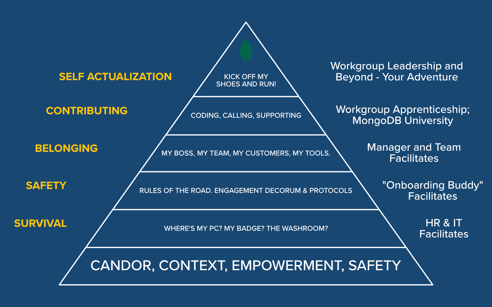 The MongoDB Hierarchy of Needs