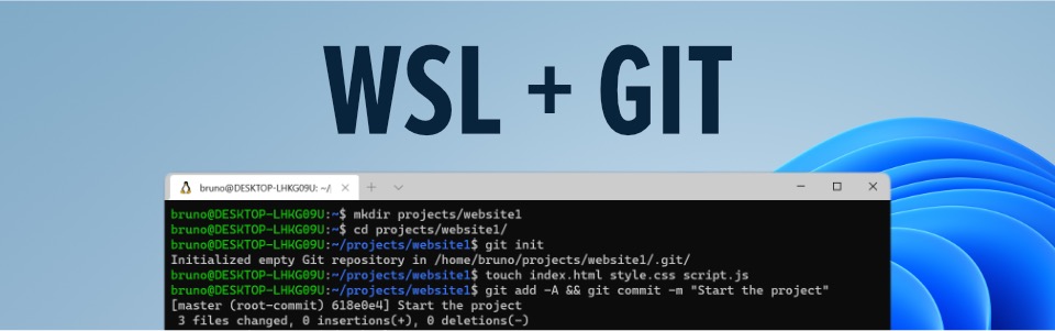 Setting Up Git on Windows Subsystem for Linux