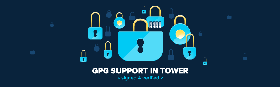 GPG Support in Tower 3.1 for Windows