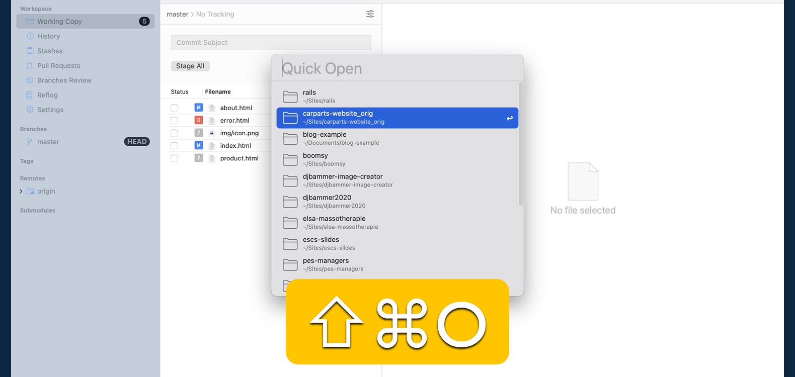 Tower's Quick Open Window