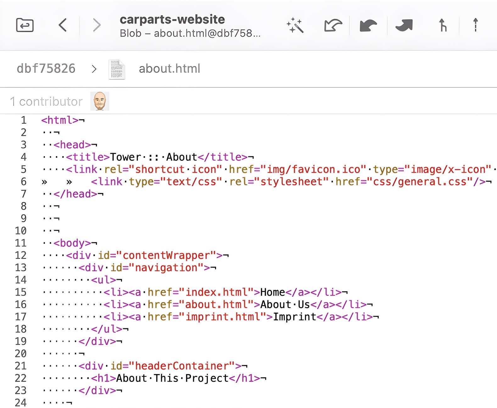 Tower 10 β Blame view