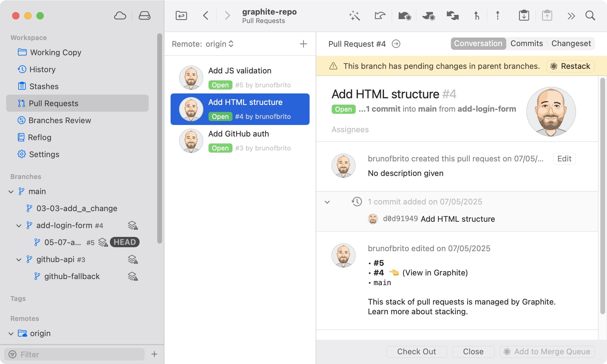 Tower 13 — Pull Requests