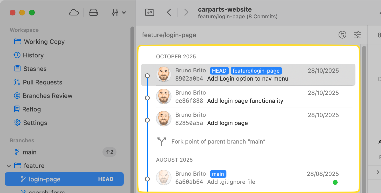 Tower 15 – New "Fork Point"