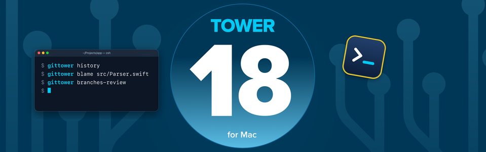 Tower 18 for Mac (Beta) — A Better Command Line Experience