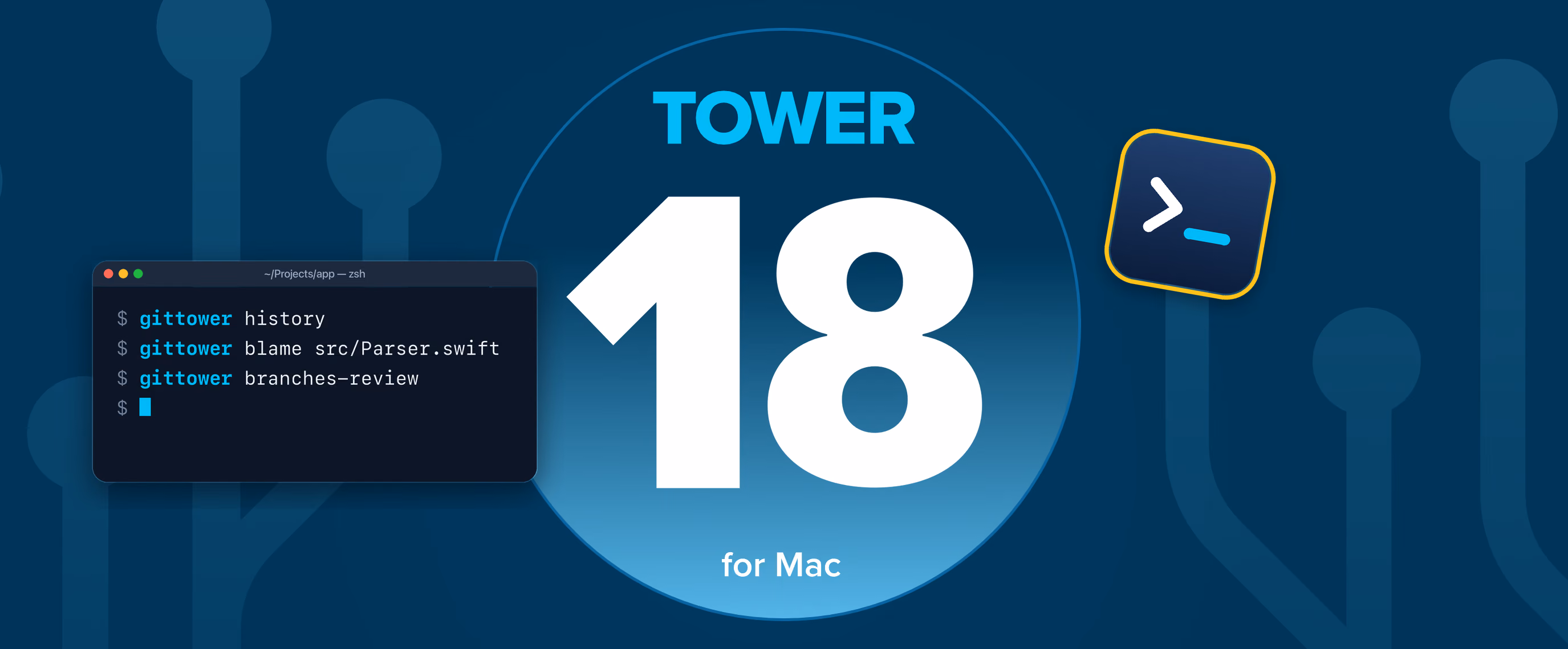 Tower 18 for Mac (Beta) — A Better Command Line Experience