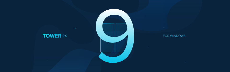 Tower 9.0 for Windows — Git Worktree Support