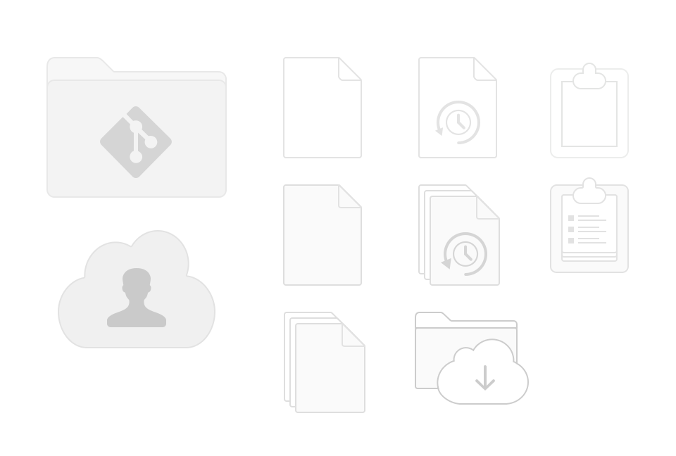 New empty view icons