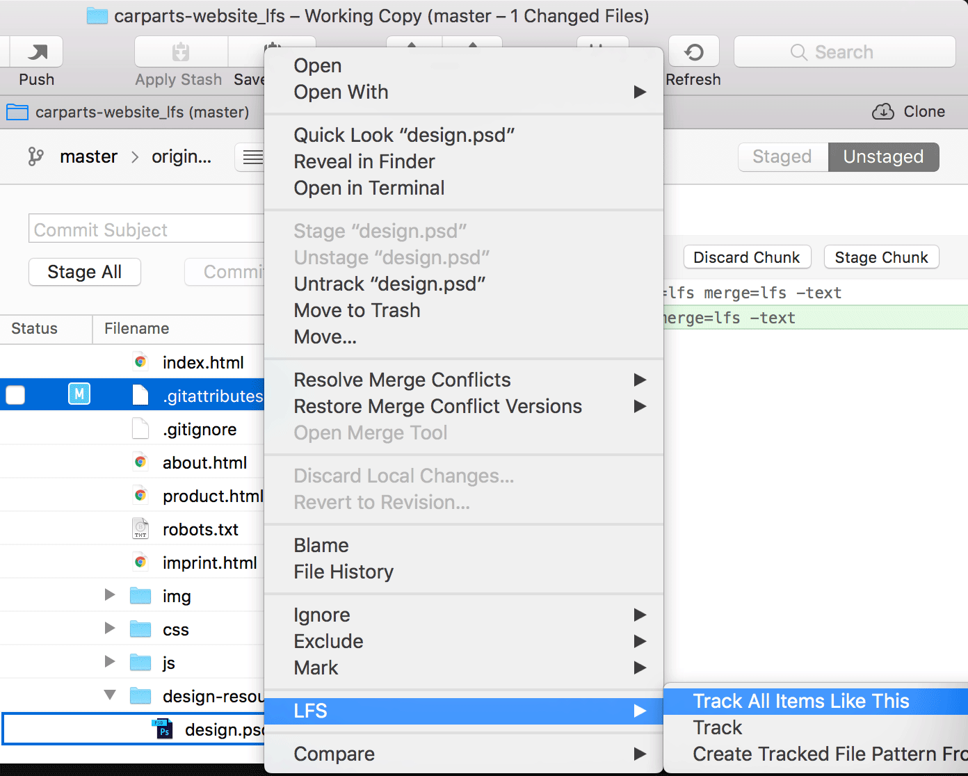 handling large files with lfs learn