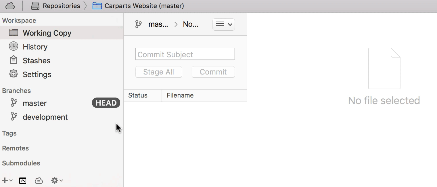 git checkout - Switching branches and restoring files | Learn Version  Control with Git