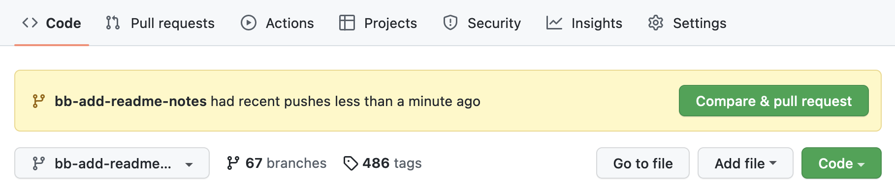Creating a Pull Request on GitHub