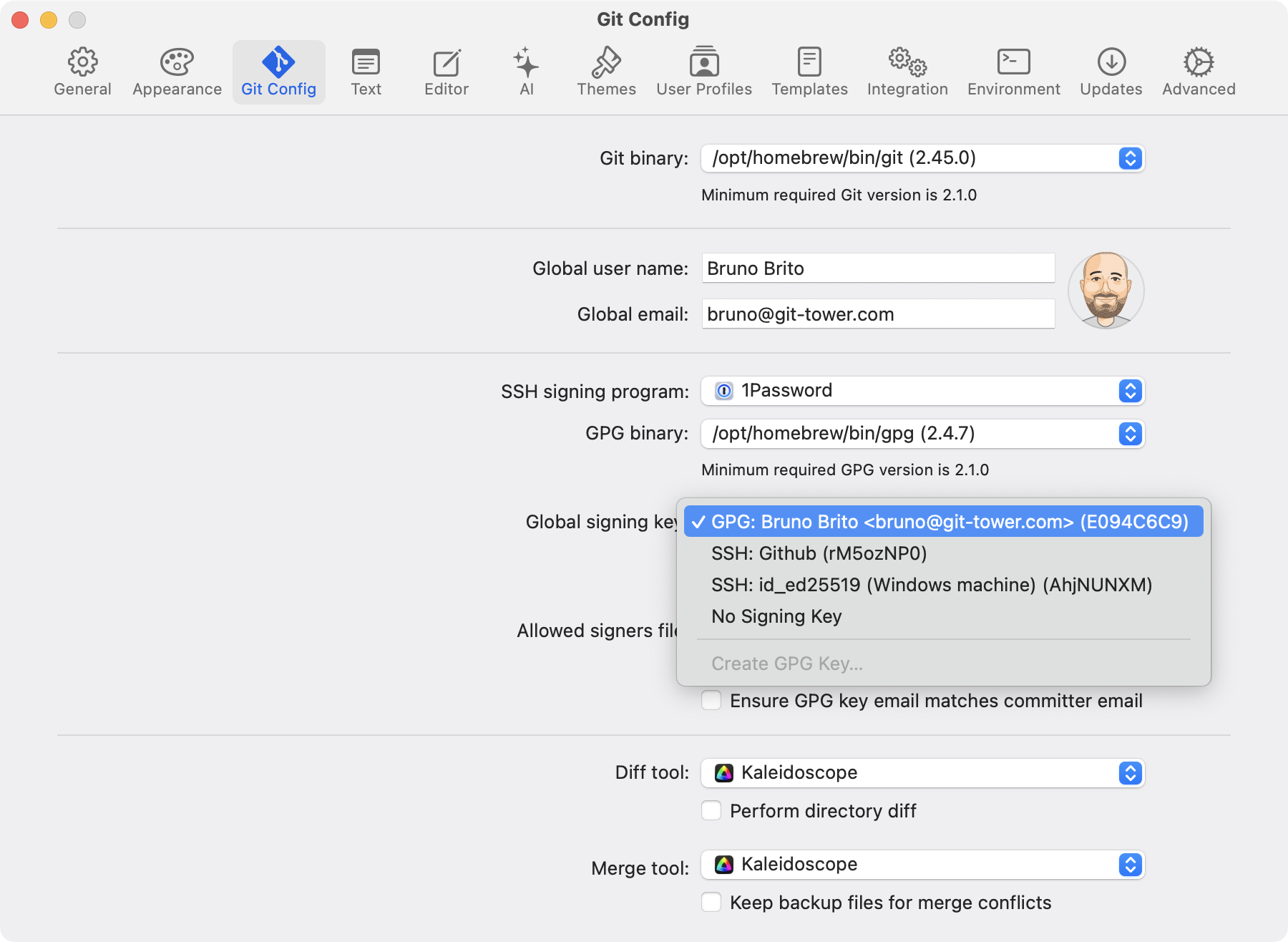 Managing GPG Keys in Tower